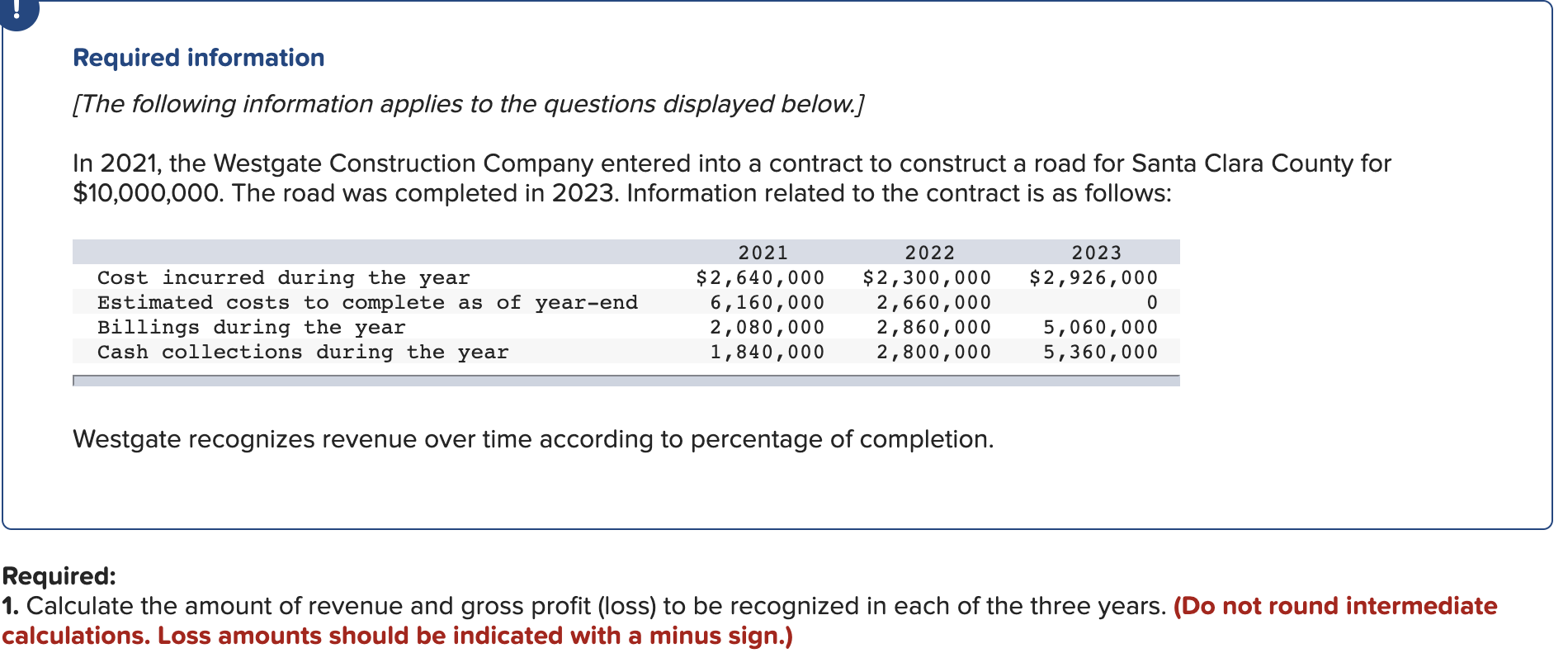 please answer all the questions thank you Required information [The following information