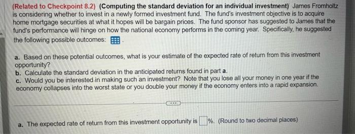  (Related to Checkpoint 8.2) (Computing the standard deviation for an individual