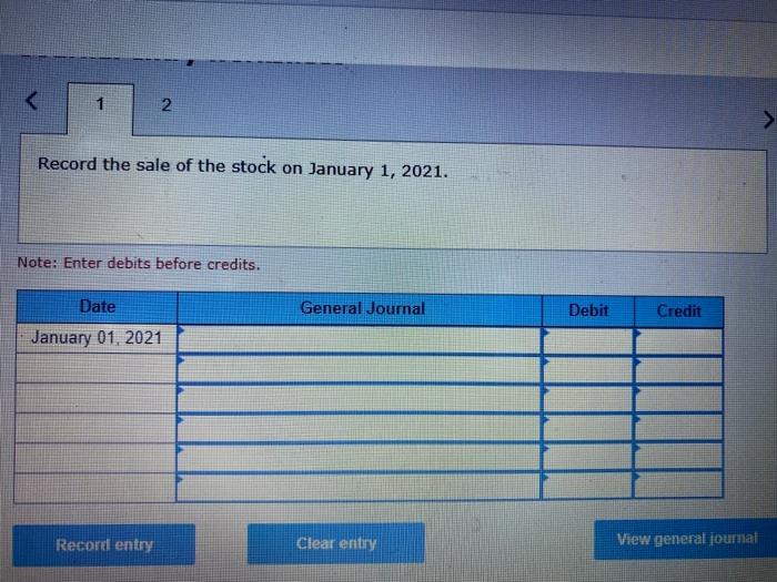 the Apex Company exchanged some shares of common stock it had been