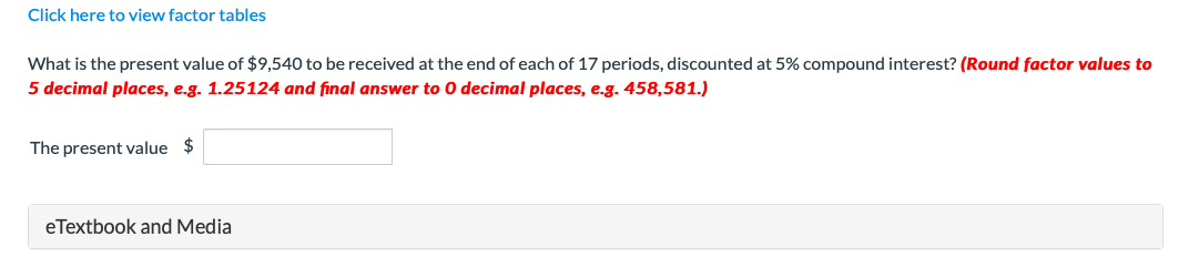to 0 decimal places, e.g. 458.581.) The future value $ eTextbook and