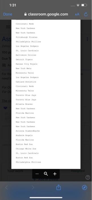 line in the file is the name of the team that won