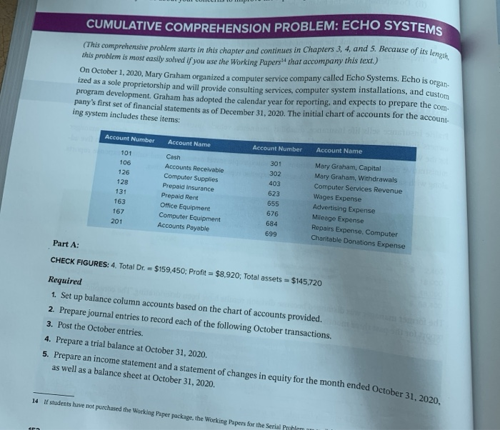  (This comprehensive problem starts in this chapter and continues in Chapters