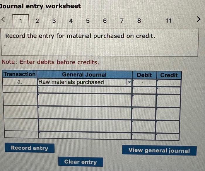 is $378,000. c. Actual overhead costs incurred in April are indirect materials,