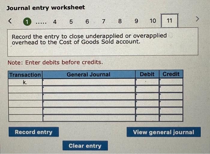 costs incurred in April are indirect materials, $57,000; indirect labor, $23,000; factory