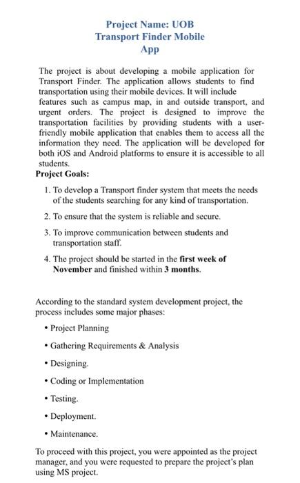  using MS project solve these tasks and give screenshot for the