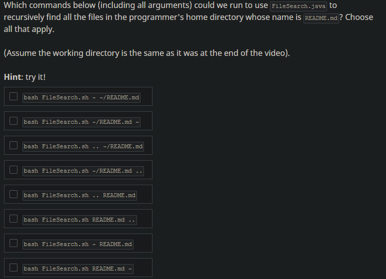 when the bash was run The directory that the script file is