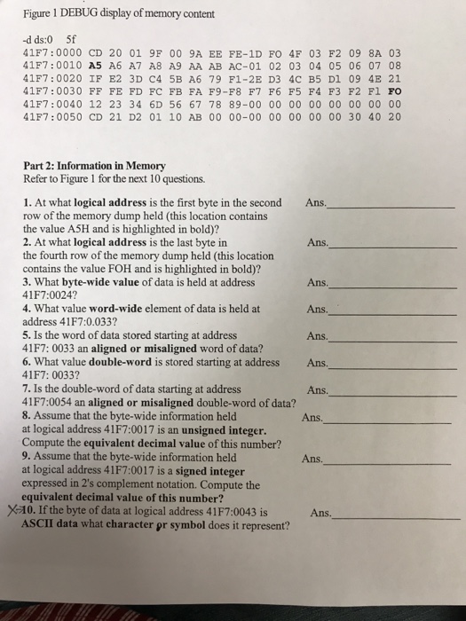 Please someone can help me for this Figure 1 DEBUG display