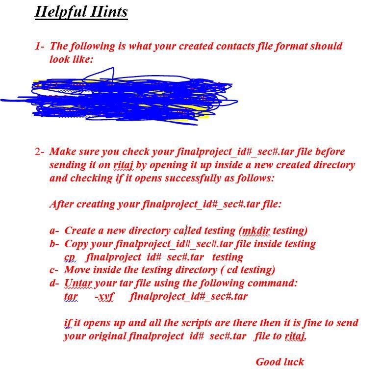 directory called finalproject yourstudentidnumber yoursection (example finalproject_1200123_sec1) and underneath it do the