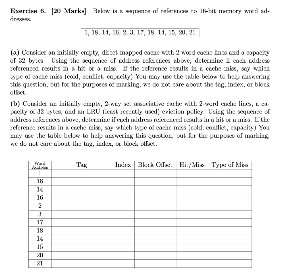 COMPUTER ORGANIZATION QUESTION, you can finish question a, and I will post