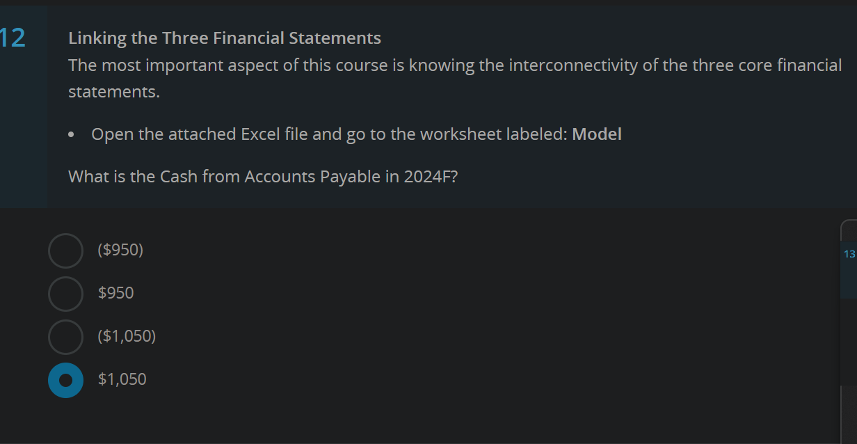 Income Statement Cash Flow Statement Balance Sheet All figures in USD