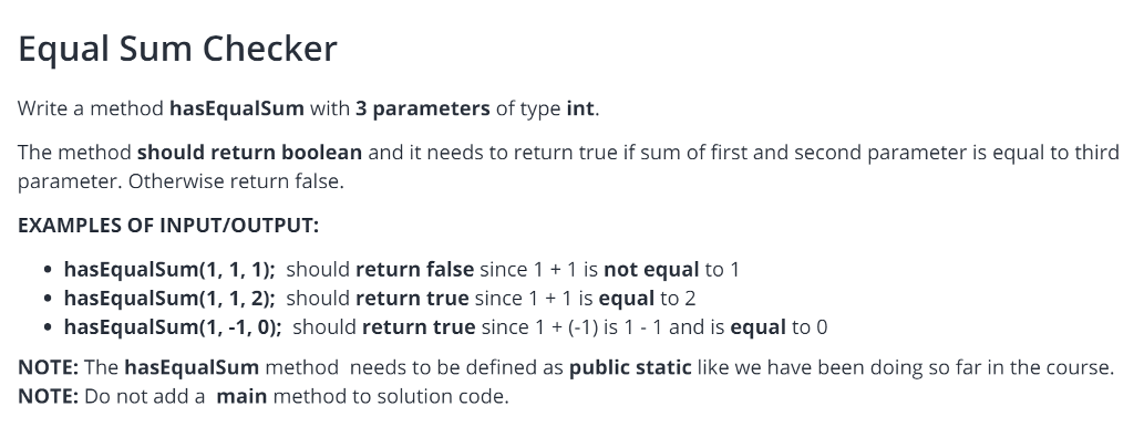 This Program is in Java. I've done most of the logical steps