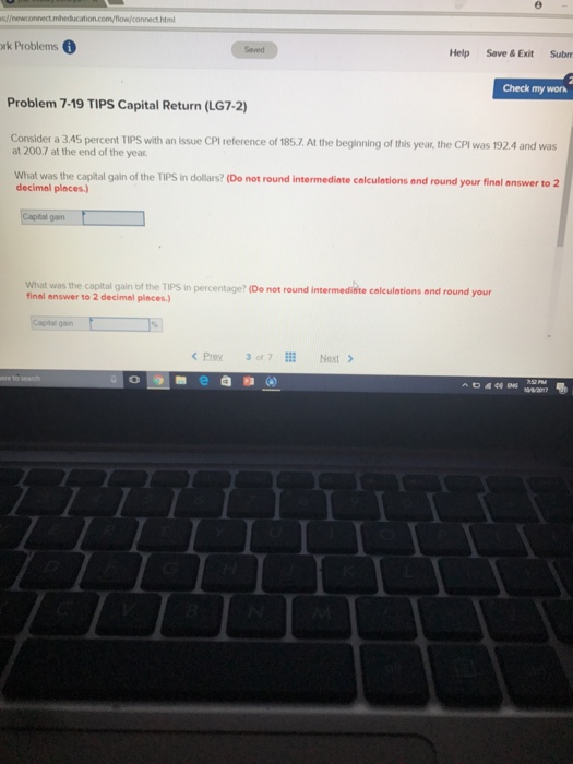  html rk Problems Help Save&Exit Subm Check my work Problem 7-19