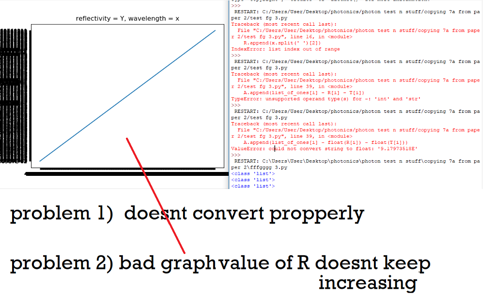 #python lists and reading files and plotting # just use the first