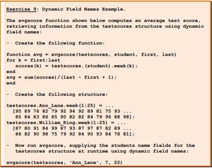  Please Solve using Matlab Program thank you ! Exercise 9: Dynamic