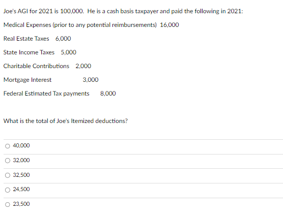 is required: Only on real estate purchased during the year None of