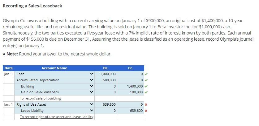 please correct the second journal entry. The numbers are wrong. Please