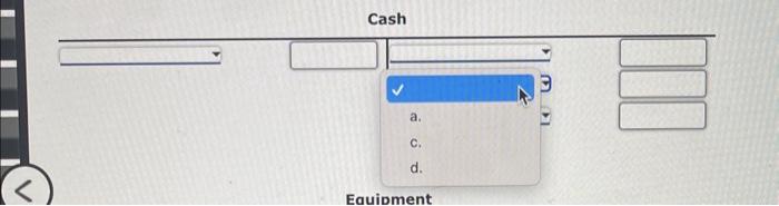 titie of the account affected and then place the transaction letter and