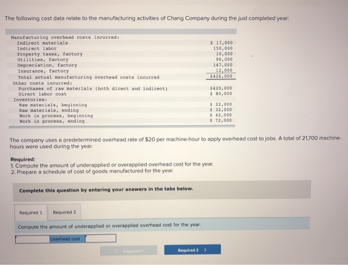  please answer soon!! The following cost data relate to the manufacturing