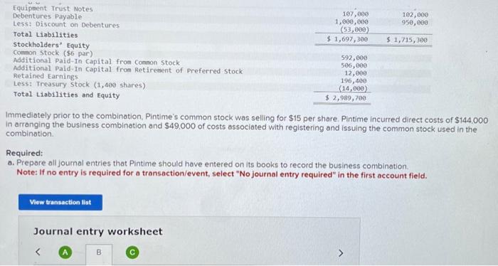 help! thank you! Pintime Industries Incorporated entered into a business combination agreement