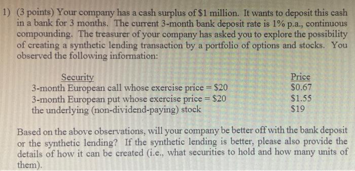 Please show your work, really need to learn the material. a a