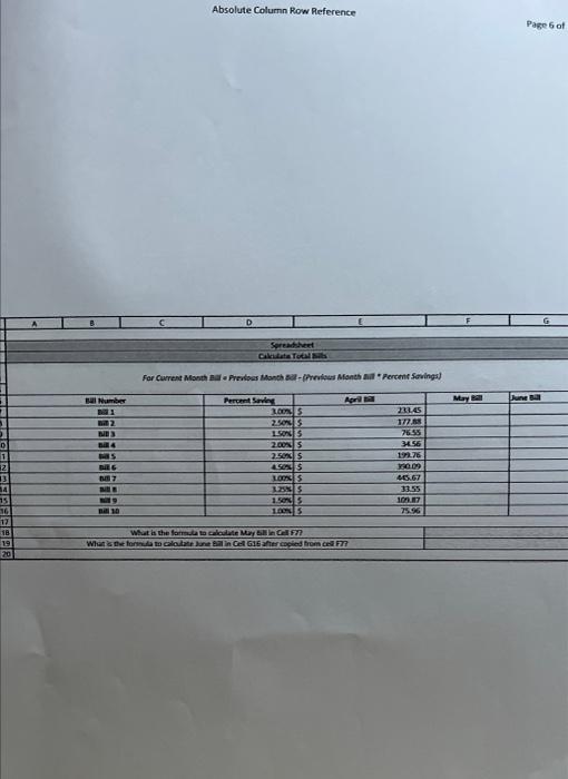 Stores. Absolute Column Row Reference - Cell-Ref Assignment \#z we wee Sumit