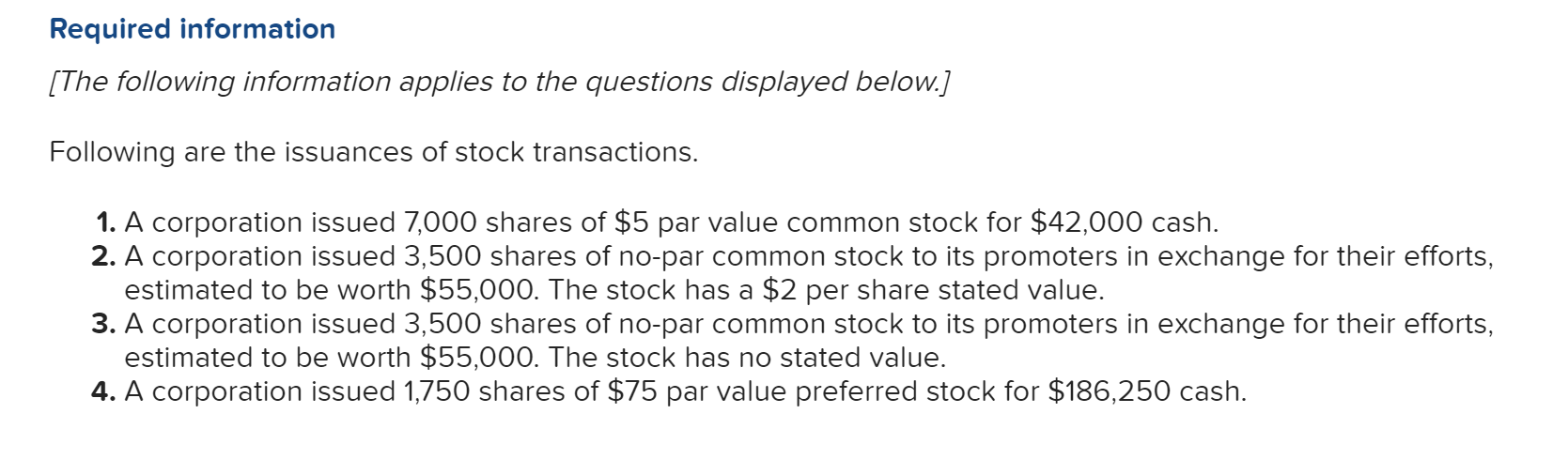 Required information Journal entry worksheet A B C D Record the