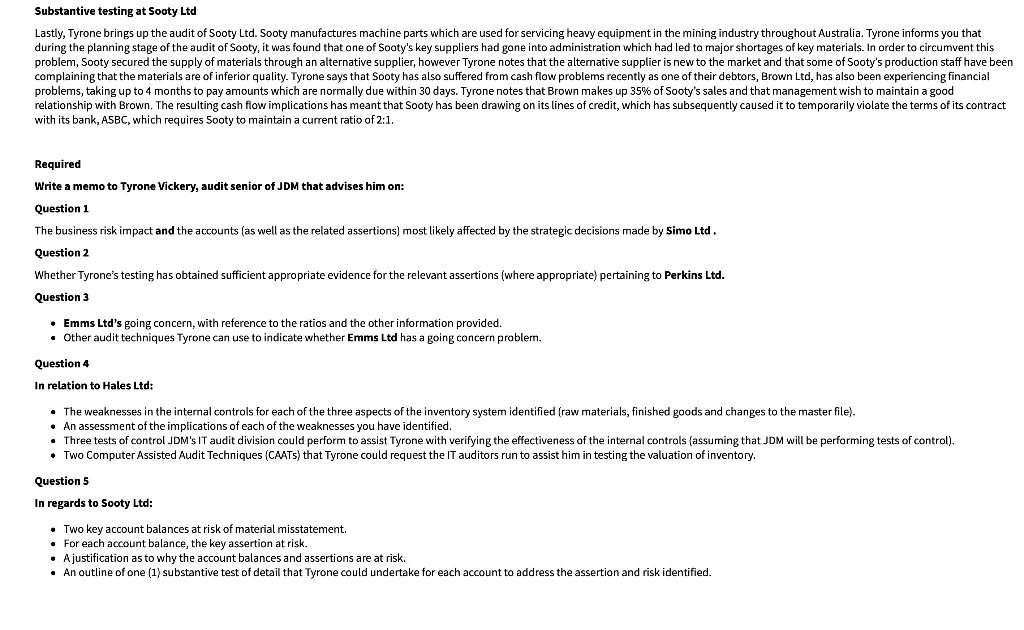 Sydney metropolitan area. JDM is a middle tier auditing firm specialising in