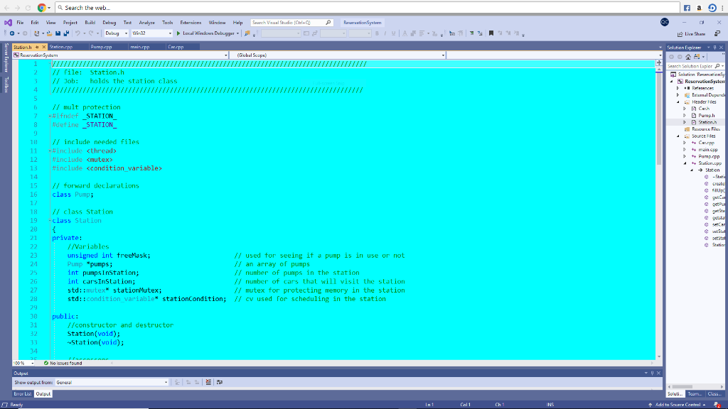 Cliss.. ! - Colt Chi carsInStation; Header Fles -void Station::setCarsInStation(int num) Source