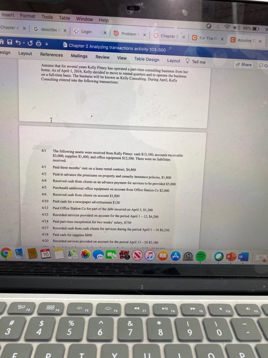  Insert Format Tools Table Window Help Chapter X O ) 68%