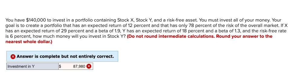  The answer was false 