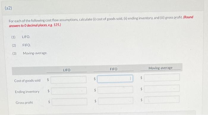 credit transactions; all amounts are settled in cash. You are provided with