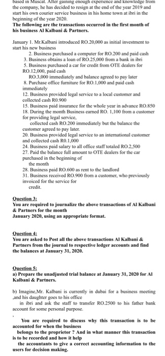  based in Muscat. After gaining enough experience and knowledge from the