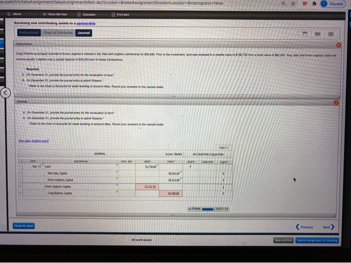  w.com/ilm/takeAssignment/takeAssignment Main.do?invoker=&takeAssignmentSessionLocator=&inprogress=false NP * Paused rao * Show Me How Calculator