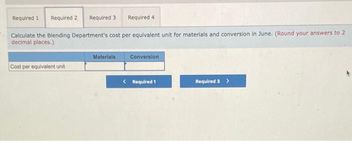 month. Work in process, beginning Started into production Completed and transferred out