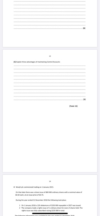  Moh commenced trading only 2015 On that date there was a