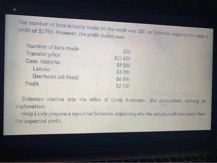 12 May 2020 This assessment was explained in class - the layout