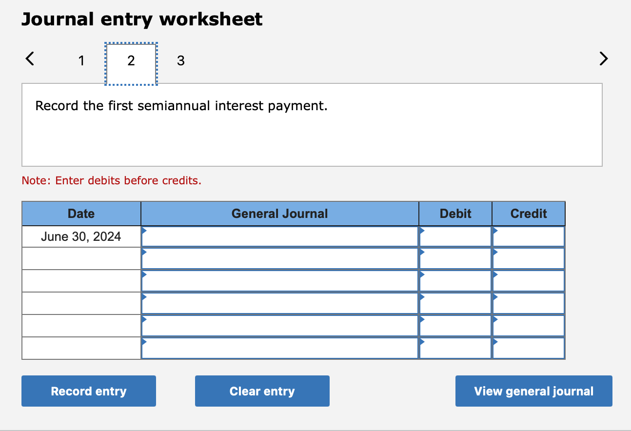 semiannual interest (LO9-5) On January 1, 2024, Splash City issues $400,000 of
