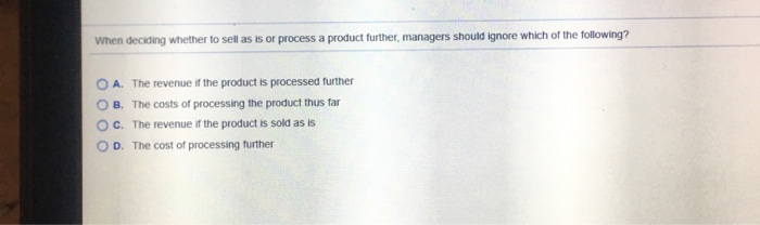 to have a lot of competitors. OB. tend to be unique. O