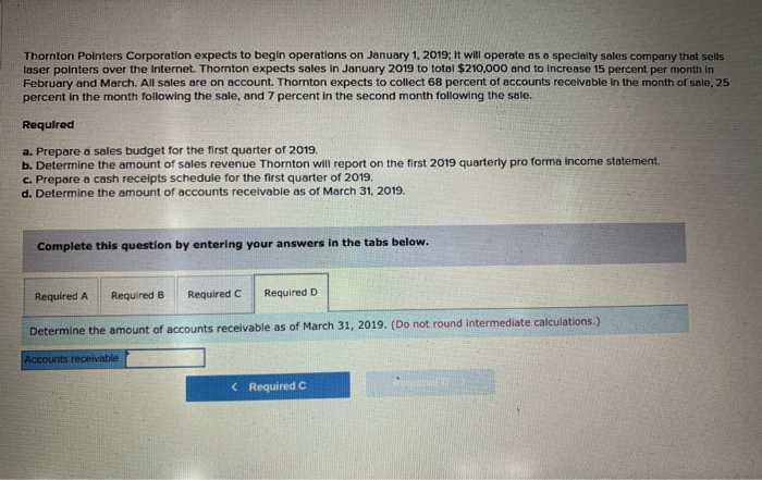 to total $210,000 and to increase 15 percent per month in February