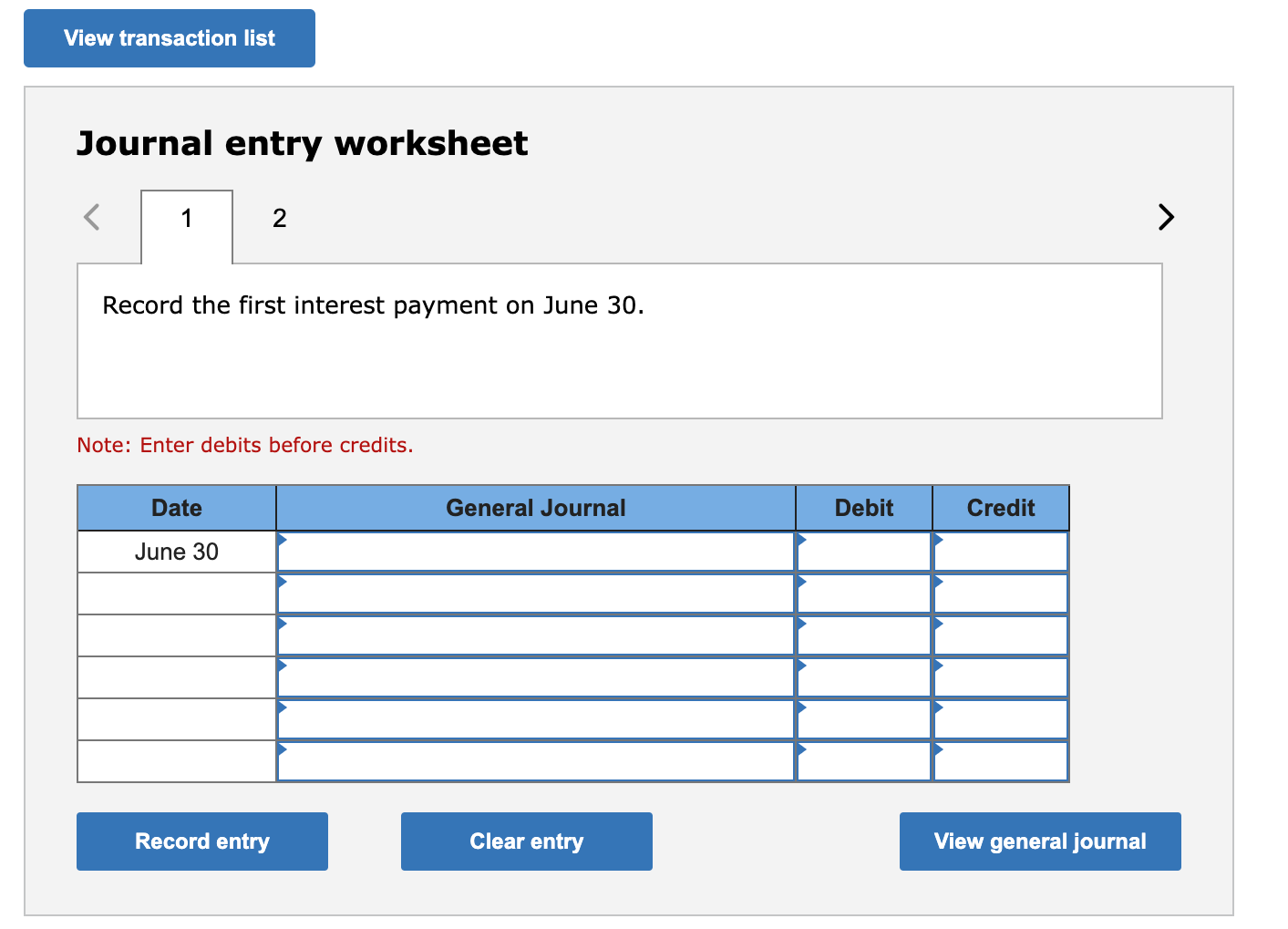 $1,835,994. Required: 1. Prepare the January 1 journal entry to record the