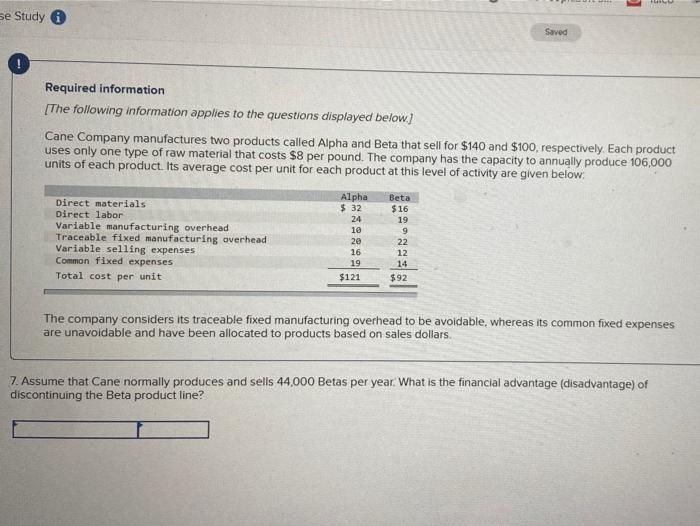  LU se Study 0 Saved ! Required information [The following information