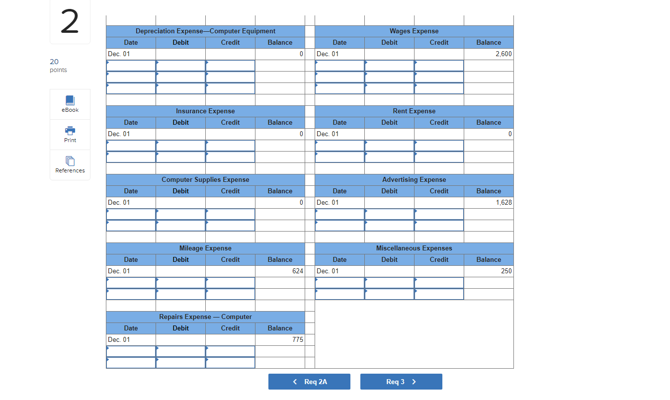 of 2019) follows. Account Title Credit Cash eBook Debit $ 38,664 13,518