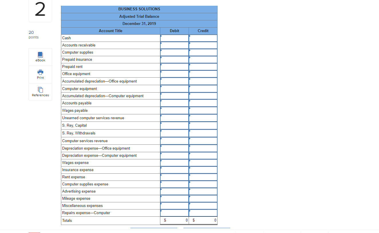 2,645 1,989 3,260 9,000 Print $ 20,400 0 0 References No. 101
