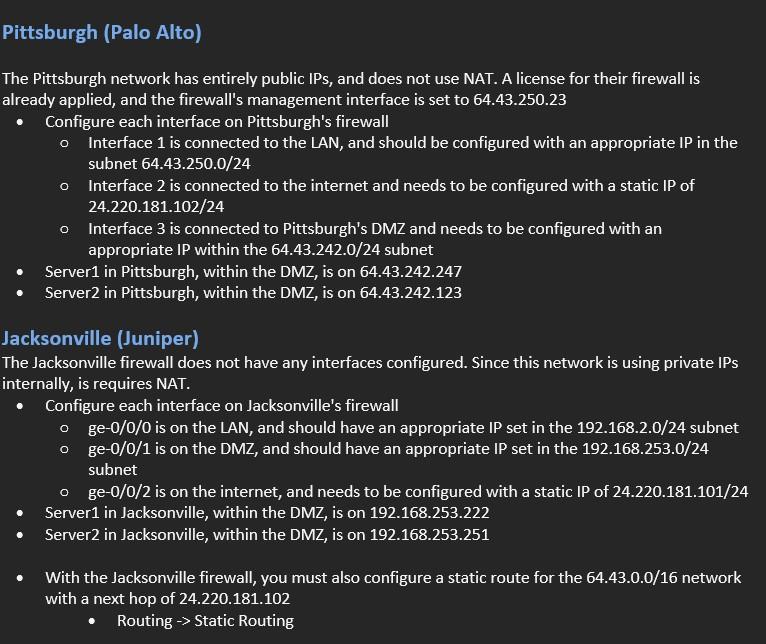 for my lab to properly get the screenshots in the deliverable part.