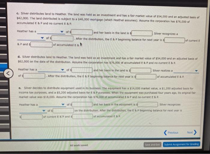 (LO. 1, 5) Heather, an individual, owns all of the outstanding stock