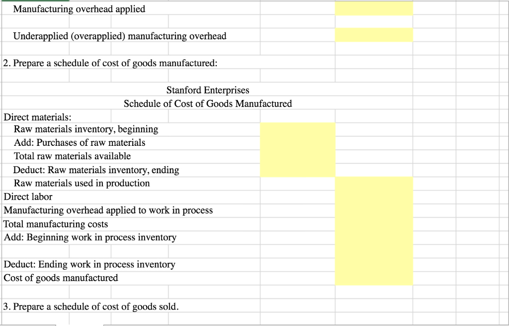 EVERY ANSWER NEEDS AN EXCEL EQUATION DETAIL EVERY ANSWER WITH THE EXCEL