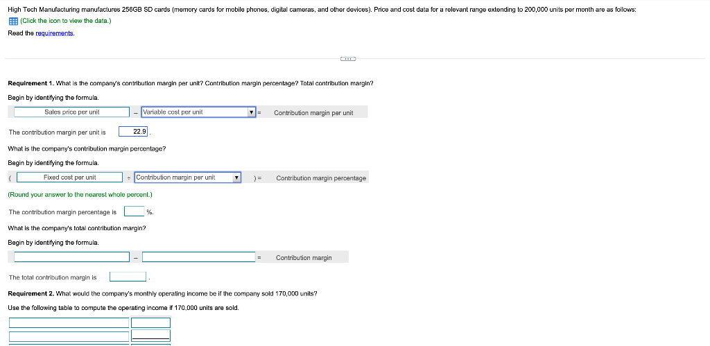 Please help me in solving this question, follow the requirement High Tech