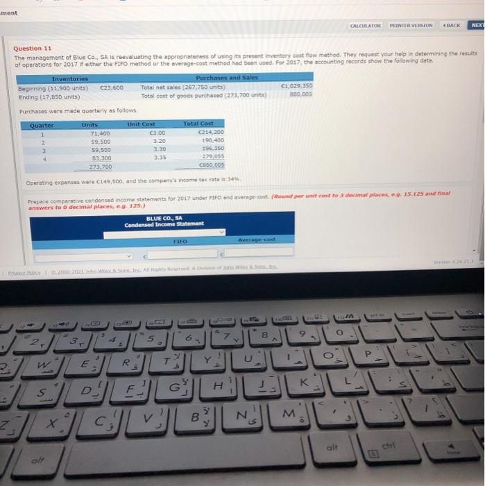  ment CALCULATOR PLENTER VERSION 