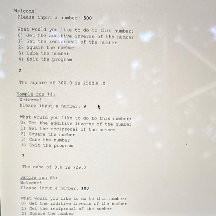 exercise you are going to create a basic program which will allow