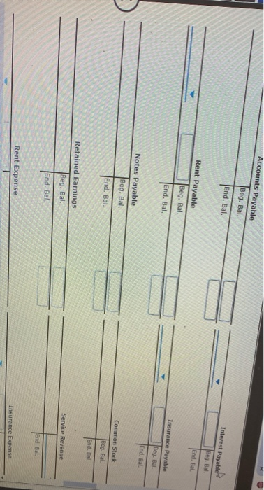 2019, the following transactions occurred (the events described below are aggregations of